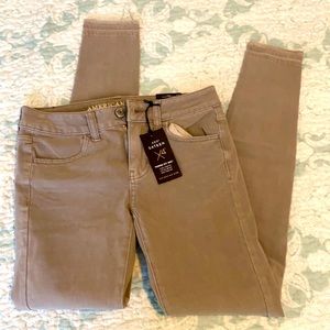American Eagle 360 Super Stretch Grey Jegging